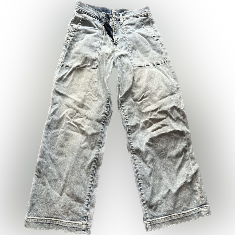 Gap high rise, wide leg